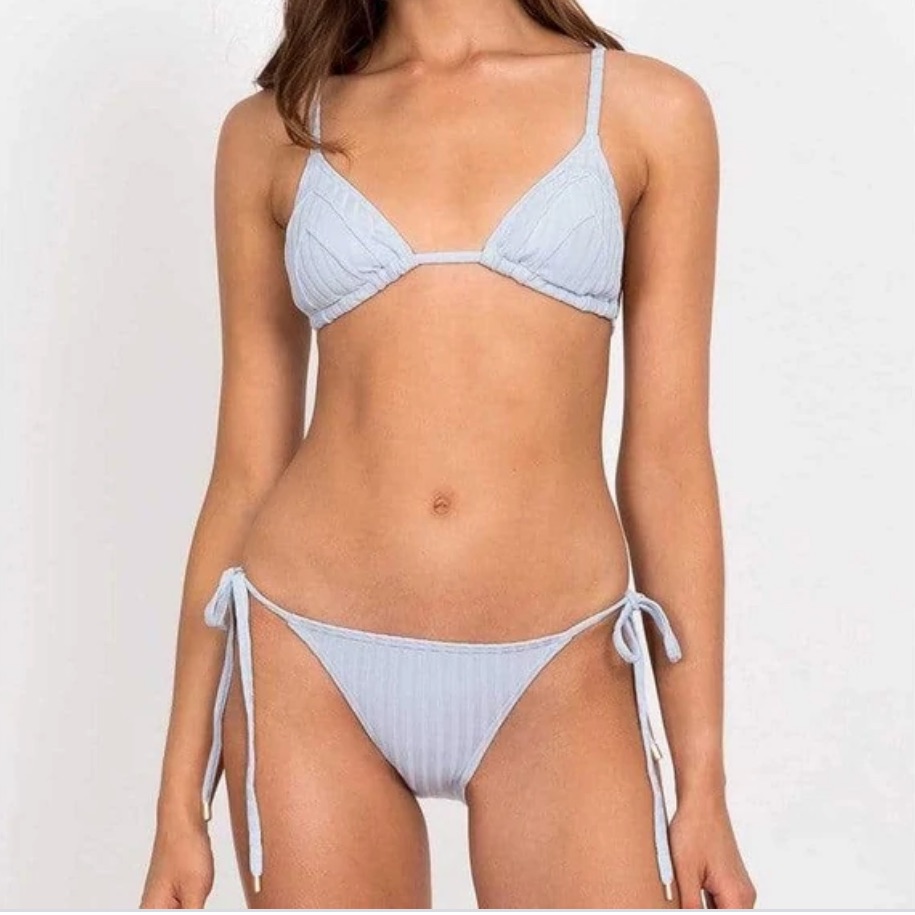 Cornflower String Bikini Bottom